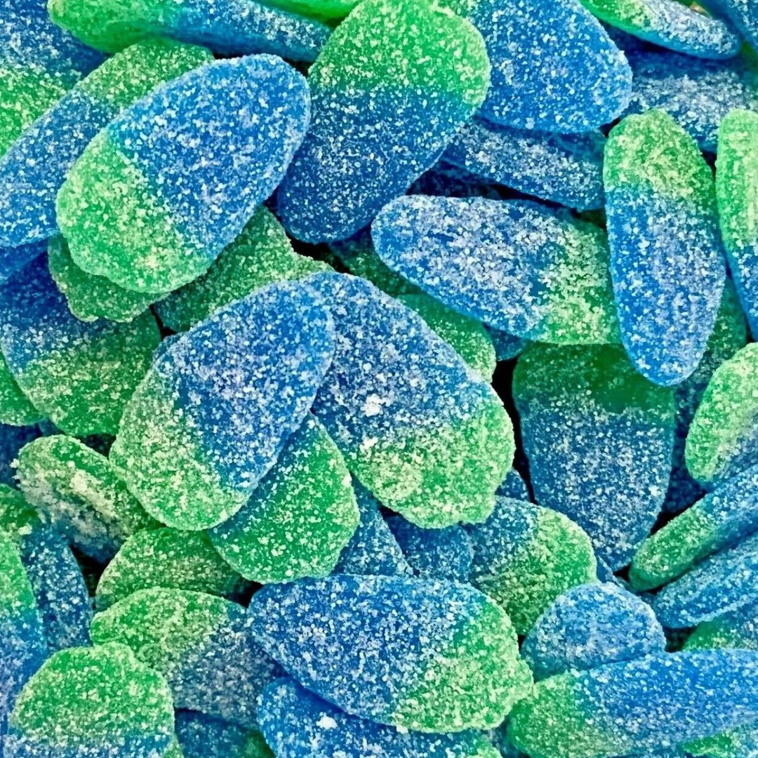 Groovy Sweets Pick N Mix 1KG Grab Bag - Fizzy Blue Raspberries